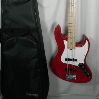 Sadowsky MetroExpress 21fret Maple Fretboard Vintage J/J Candy Apple Red Metallic High Polish w/ bag image 1