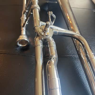 Rotary trigger f attachment trombone 2010s - Silver brass image 11