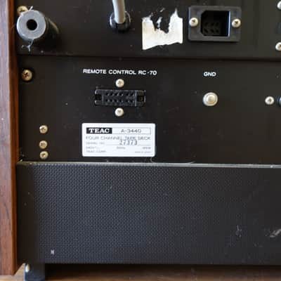 TEAC A3440 4-Track Reel to Reel Tape Recorder image 6