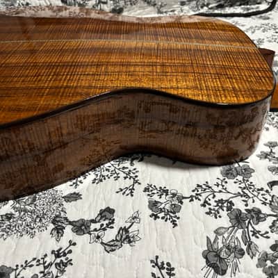 C.F. Martin OM width 0000 Grand Auditorium AAAA Flamed Koa Adirondack - LR Baggs Anthem 1 of 3 image 2