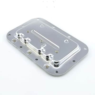 2 MR DJ HR100C Spring Loaded Recesses Handle Medium Spring Loaded Recessed Heavy Duty Chrome Flight Case Speaker Cabinet Road Case Handle image 4