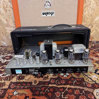 Vintage 1970 Park Marshall 150w Major KT88 Amplifier Head *1970s* w/ Flight Case image 11