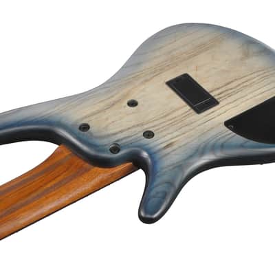 Ibanez SR606E-CTF SR Electric Bass 6-String - Cosmic Blue Starburst Flat image 10
