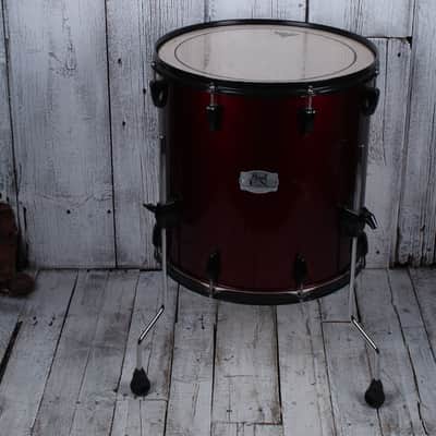 Pearl EX Export Series 6 Piece Drum Set with 22 Bass Wine Red w Black Hardware image 6