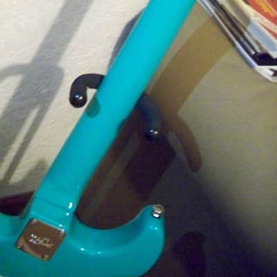 2004 G&L Legacy ( Stratocaster like ) Custom Order Belair Green Matching Headstock Painted Neck George Fullerton Leo Fender image 7