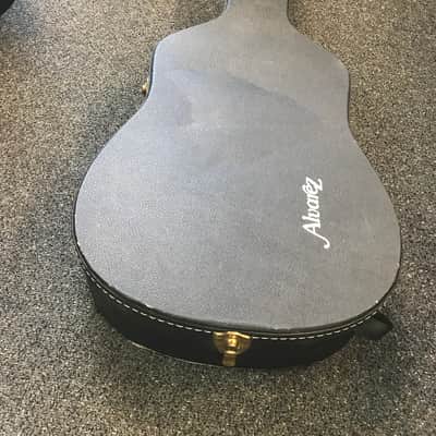 Alvarez artist 5081N acoustic electric guitar hand made in Korea 2001 in excellent condition with original alvarez branded hard case Included image 21