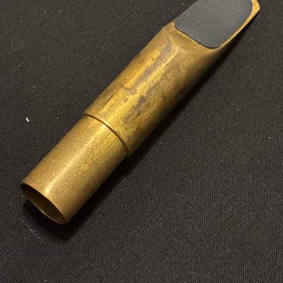 Vintage Guardala #989 Tenor Sax Mouthpiece - Gold plated image 1