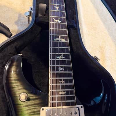 2021 Paul Reed Smith McCarty 594 Hollow Body II - Trampas Green Flame image 3