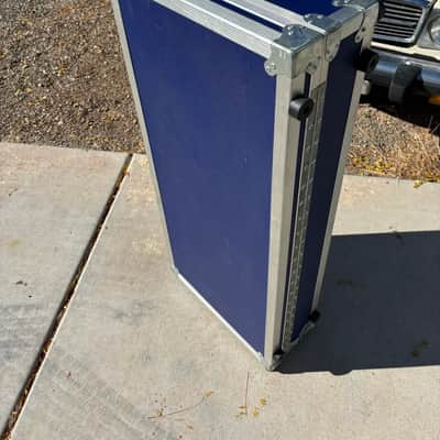 Calzone/Anvil Guitar Flight Case Acoustic Guitar - Blue image 7
