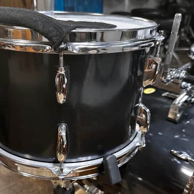 Aerodrums (Custom) Blue/Black 4pc Set (Bass Drum Doubles As Case) image 9