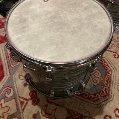 Ludwig Super Classic 14” x 14” Floor Tom 1965 - Blue Oyster Pearl image 5