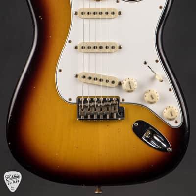 Fender Custom Shop Postmodern Stratocaster Journeyman - Bleached 3-Tone Sunburst (Brand New) image 2