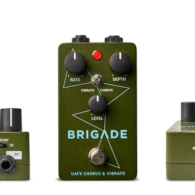 ギター UAFX BRIGADE Chorus & Vibrato Universal Audio UAFX Brigade Chorus and Vibrato Effects Pedal