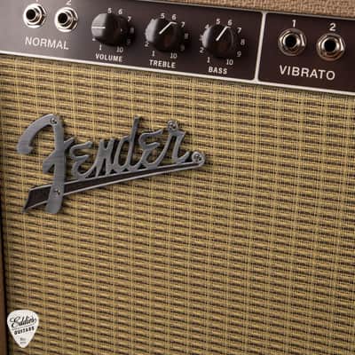 Fender '62 Super Amp - 40W 2x10 Combo Brown & Wheat image 3