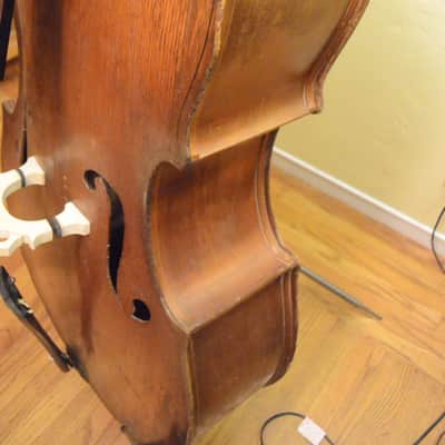 King Mortone  3/4 Upright Bass 1954 image 9