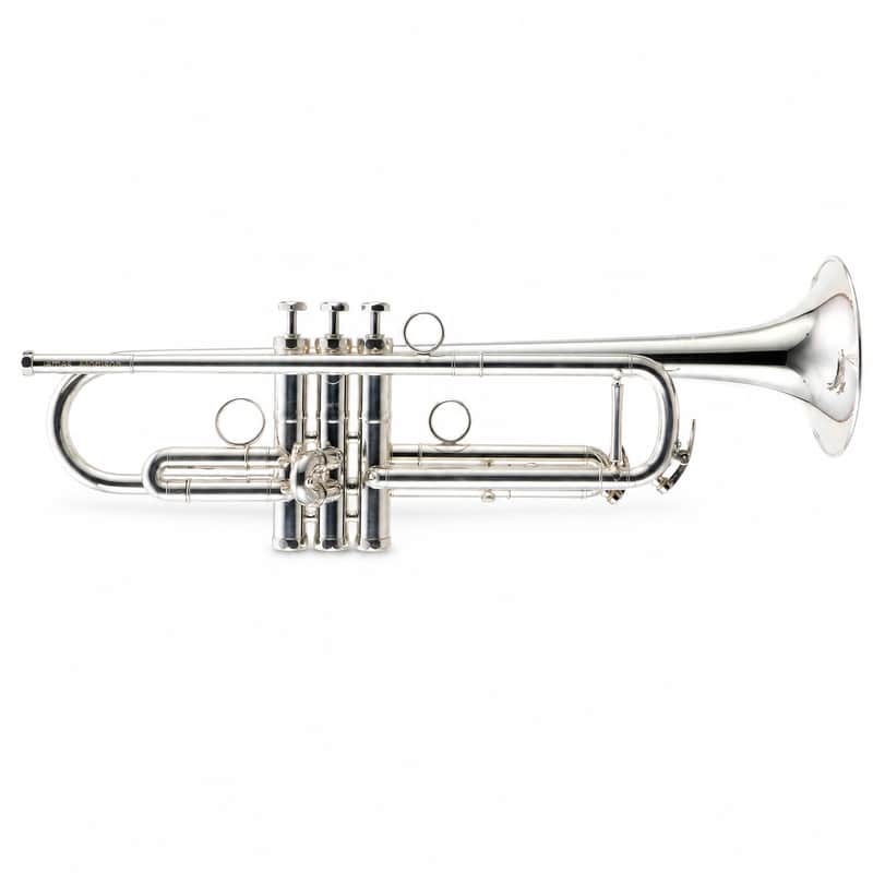 Schagerl JM1-S James Morrison Professional Bb Trumpet in Silver Plate SN 10711 image 1