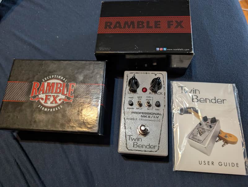 Ramble FX Twin Bender V3 Fuzz 最終モデル Ramble FX Twin Bender V3 | Reverb Canada