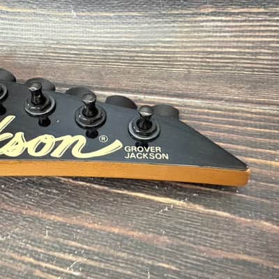 90s Grover Jackson SDK Super Dinky Concorde Head Neck Black Made in Japan image 3