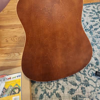 Seagull Entourage Rustic QIT Dreadnought 2010s - Rustic Burst image 5