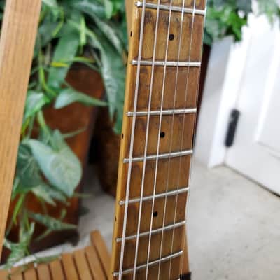 Ernie Ball Music Man AXIS SPORT 1998 RED HH MAPLE TREM image 13
