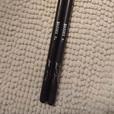 Zildjian Brooks Wackerman signature drum sticks 1st edition 2008-2011 - Black lacquer image 5