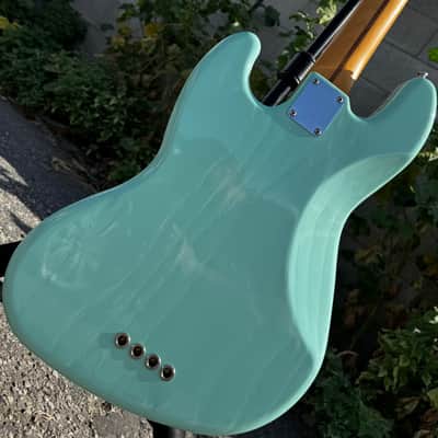 Custom Mark Hoppus Bass Body Allan Corona – Surf Green, Ash, Loaded with Seymour Duncan Pickups image 19