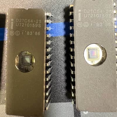 Oberheim PROMMER Prommer with clean 27C64 EPROMS! Mid 80’s - Blue image 19
