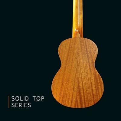 PukanaLa Model PU-SMHT Solid Sapele Mahogany top Series Tenor Size Ukulele image 2