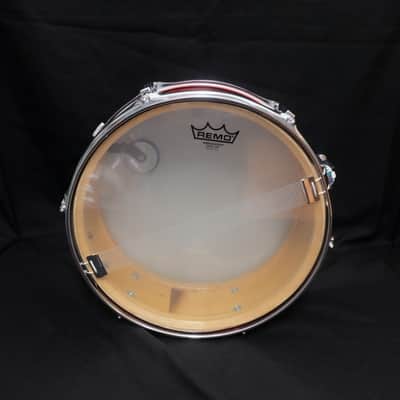Ludwig Pioneer Snare Drum – 14" x 5" 1976 - Red Sparkle image 10