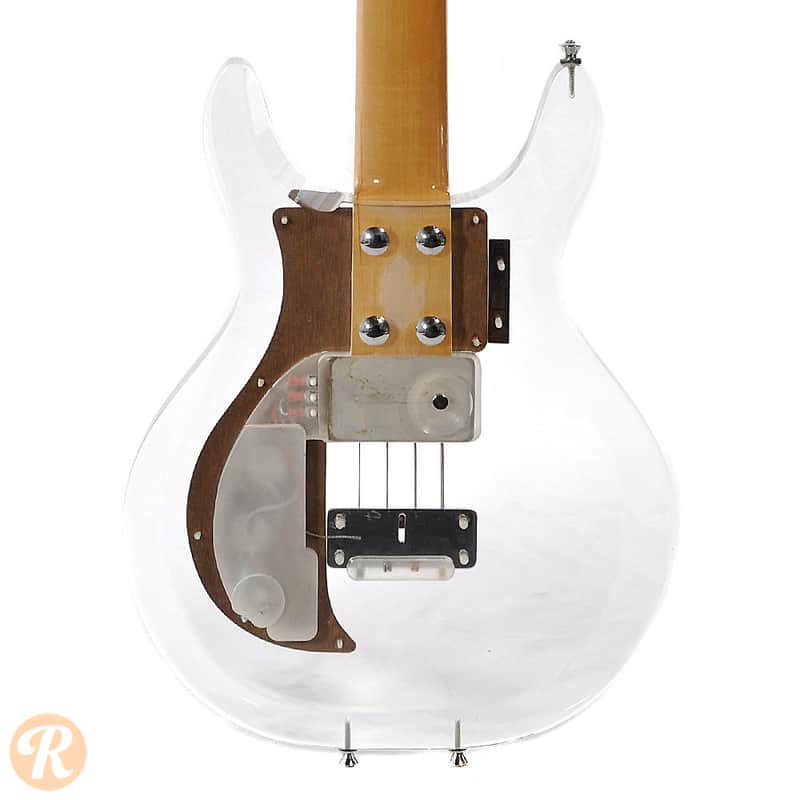Ampeg Dan Armstrong Lucite Bass Clear 1969 image 4