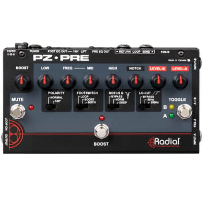 Radial PZ-Pre Acoustic Instrument Preamp image 4