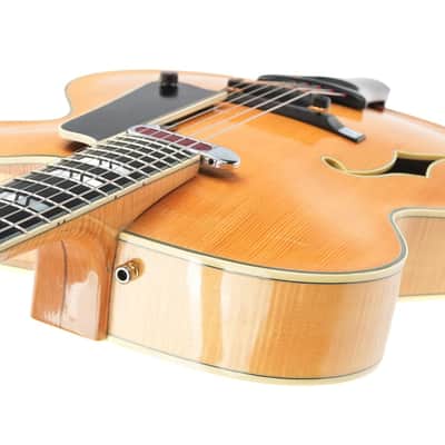 Elferink Excalibur Archtop Spruce Flamed Maple Natural 1996 image 10