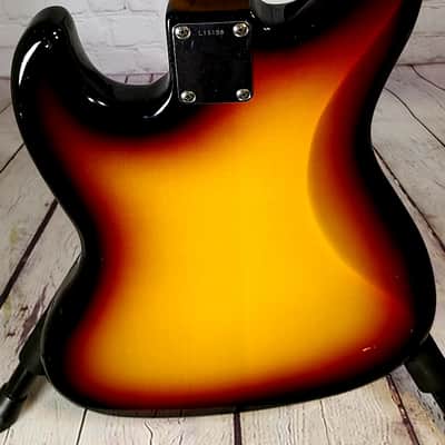 Tokai 80’s MIJ Jazz Sound Jazz Bass in a Stunning Sunburst Finish image 13