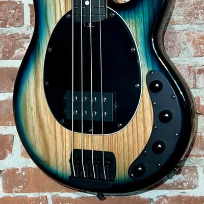Stunning 2026 Ernie Ball Music Man StingRay Special Electric Bass Guitar - Mean Blue Burst, Ebony Fingerboard image 1