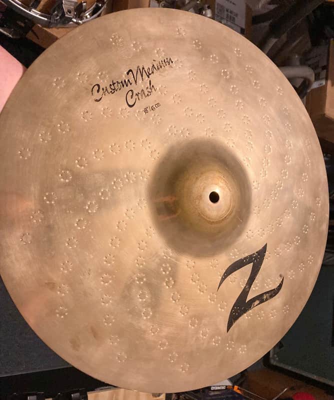 Zildjian Z Custom 18" Medium Crash 1993-2001 - Brilliant image 1