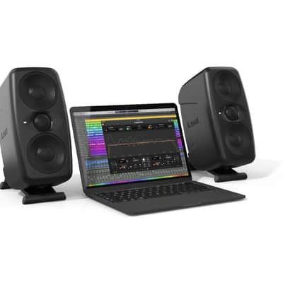 IK Multimedia iLoud MTM MKII Pair Bundle - Black - Einzelstück image 3