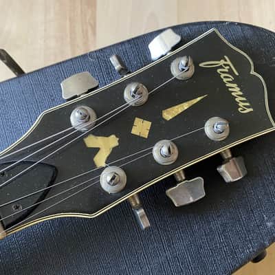 1974 Framus Billy Lorento Semi-acoustic guitar w/HSC and original warranty card - very rare! image 8