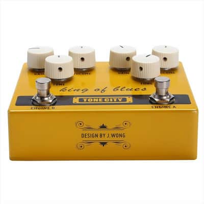 Tone City King of Blues Dual Channel Guitar Overdrive Fast, Fast U.S. Shipping No Overseas wait time image 2