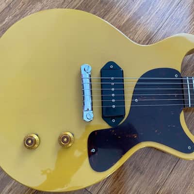 Scarce Orville Japanese Les Paul Junior TV Yellow 1991 Japan MIJ image 5