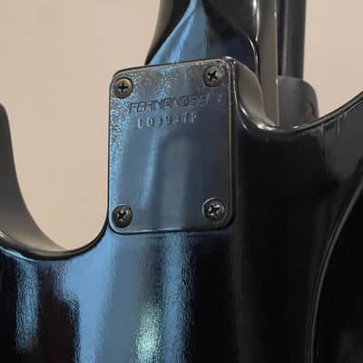 1985 Fernandes BSV-70 "The Function" MIJ Rare 24" Short Scale – Pro Setup – Body Crasher Bridge image 12