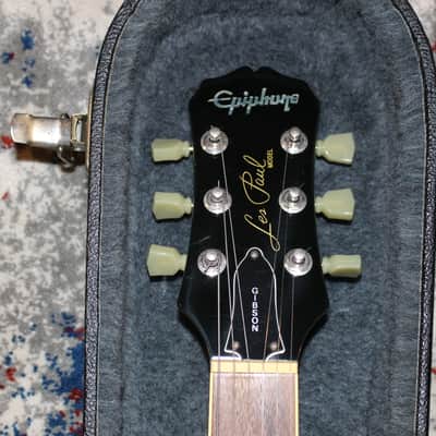 1996 Epiphone Les Paul Trans Green image 6