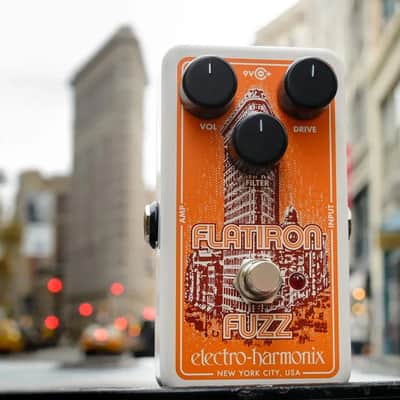 Electro-Harmonics Flatiron Fuzz Pedal | Classic Op-Amp Powered Fuzz/Distortion image 6