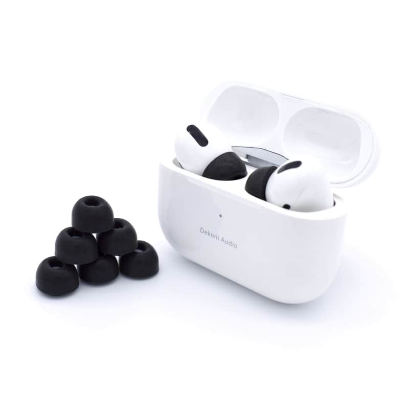 Dekoni Audio Premium Memory Foam Earphone Tips for The Apple Airpods Pro (Single Pair – Medium) image 1