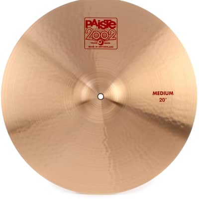 Paiste 20 inch 2002 Medium Crash Cymbal image 1