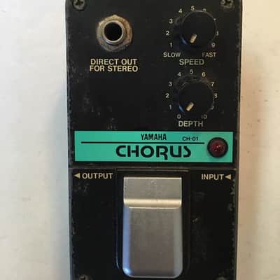 Yamaha CH-01 Stereo Analog Chorus Vibrato Rare Vintage Guitar Pedal MIJ Japan image 2