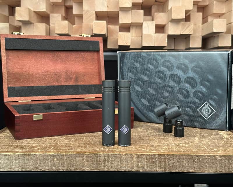 Vintage Neumann KM 84 Stereo Pair. KM84 KM84i. Close SN. Bild 1