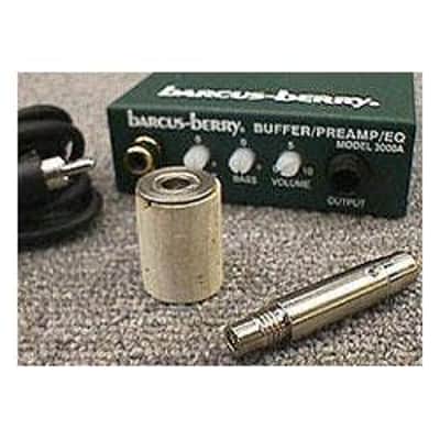 Barcus-Berry 6100 Flute Electret Microphone with 3000 AE Pre-amplifier image 2