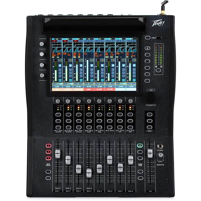Mint Peavey Aureus 28-Channel Digital Mixer with 16 Microphone Preamps image 1