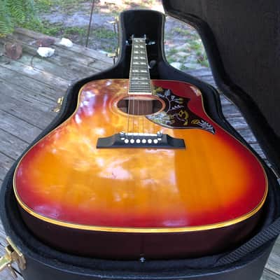Ibanez E-684 Concord Hummingbird 1976 - Cherry image 1