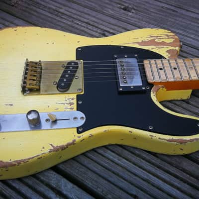 Telecaster Keith Richards "Micawber". 50's - Blond Blackguard image 5